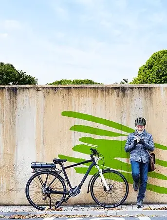 Electric bikes - powered assistance for longer rides and hill climbing