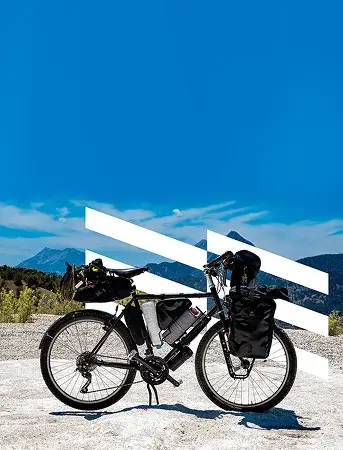 Touring bikes - designed for long-distance cycling with luggage capacity